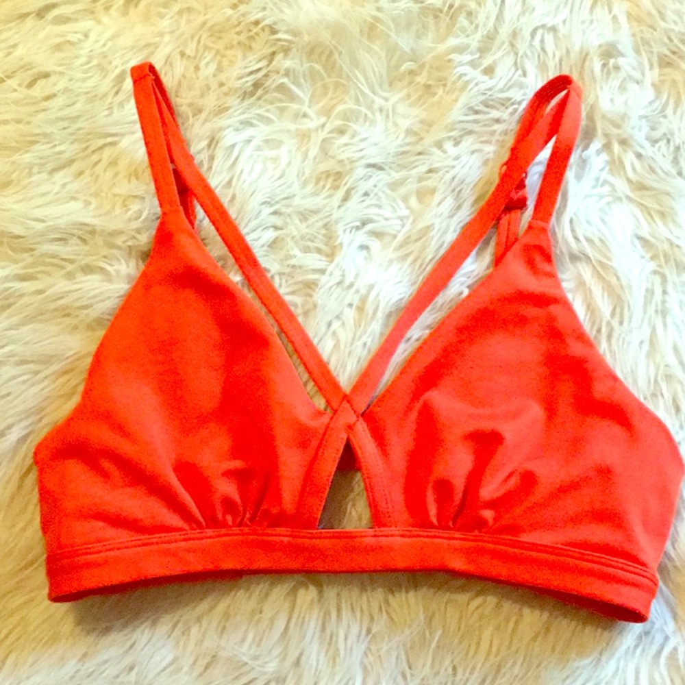 Zumbawear reposh bra never worn orange size S